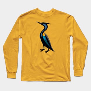 Cormorant Bird Long Sleeve T-Shirt